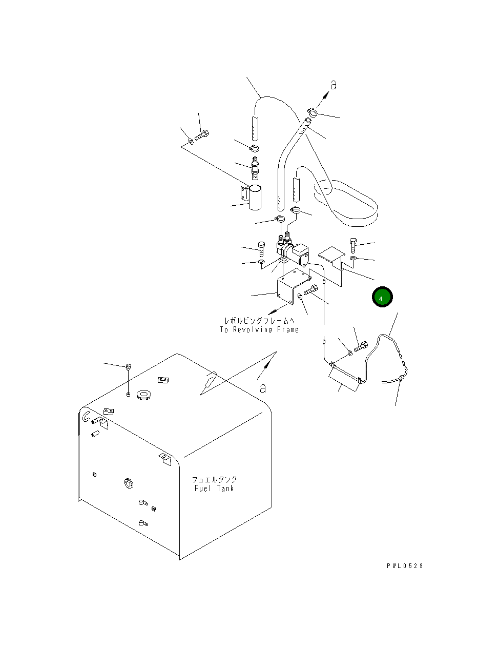 Крышка 207-04-68150  Komatsu