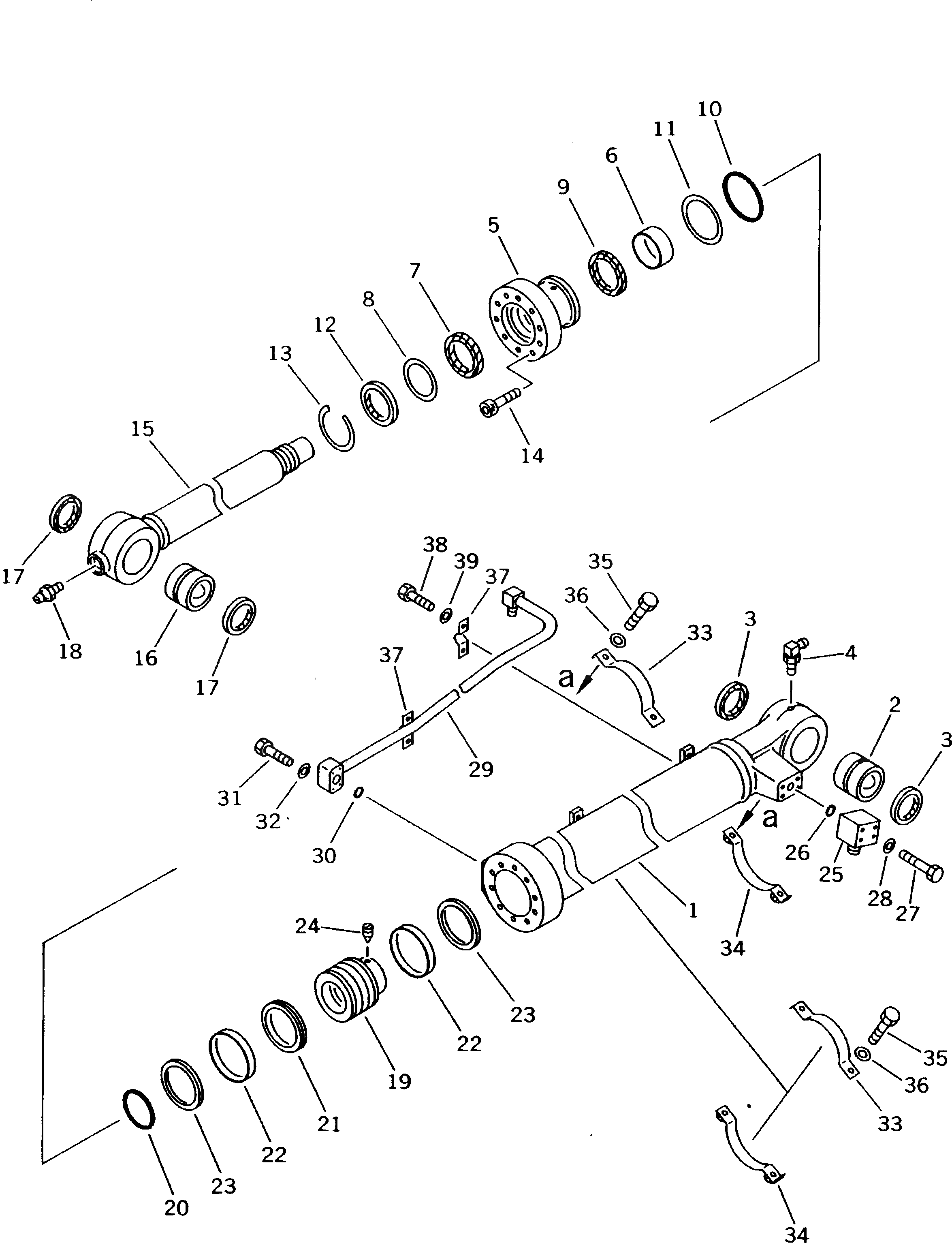 Болт 21P-63-K2260  Komatsu