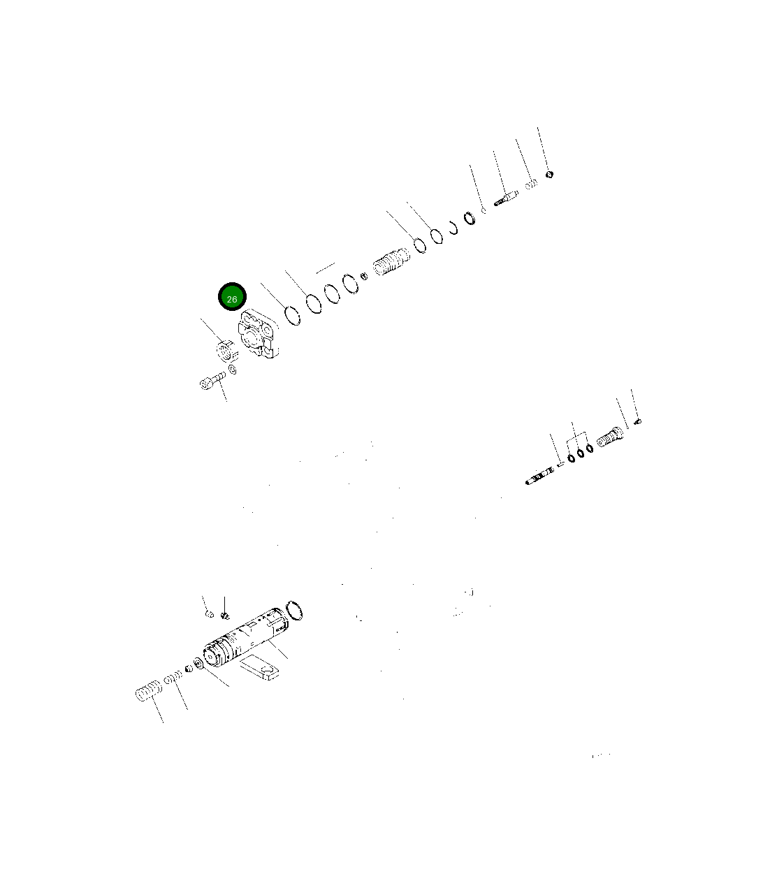 Крышка 708-2J-14210 Komatsu