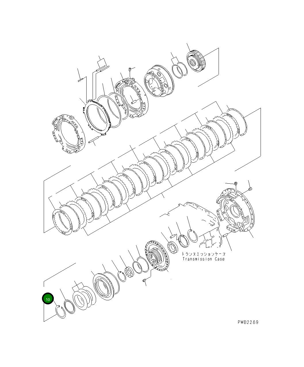 Кольцо 04070-00220 Komatsu