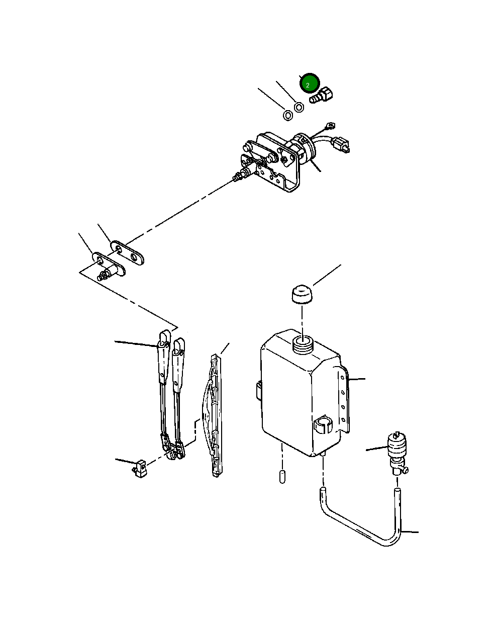 Болт 02030-00419 Komatsu