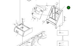 Крышка 21M-54-16711 Komatsu