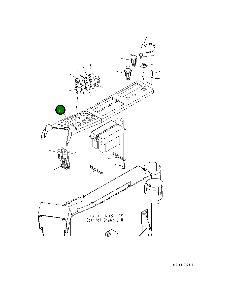 Крышка 21T-43-31131 Komatsu