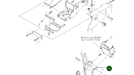 Крышка 425-S33-3563 Komatsu