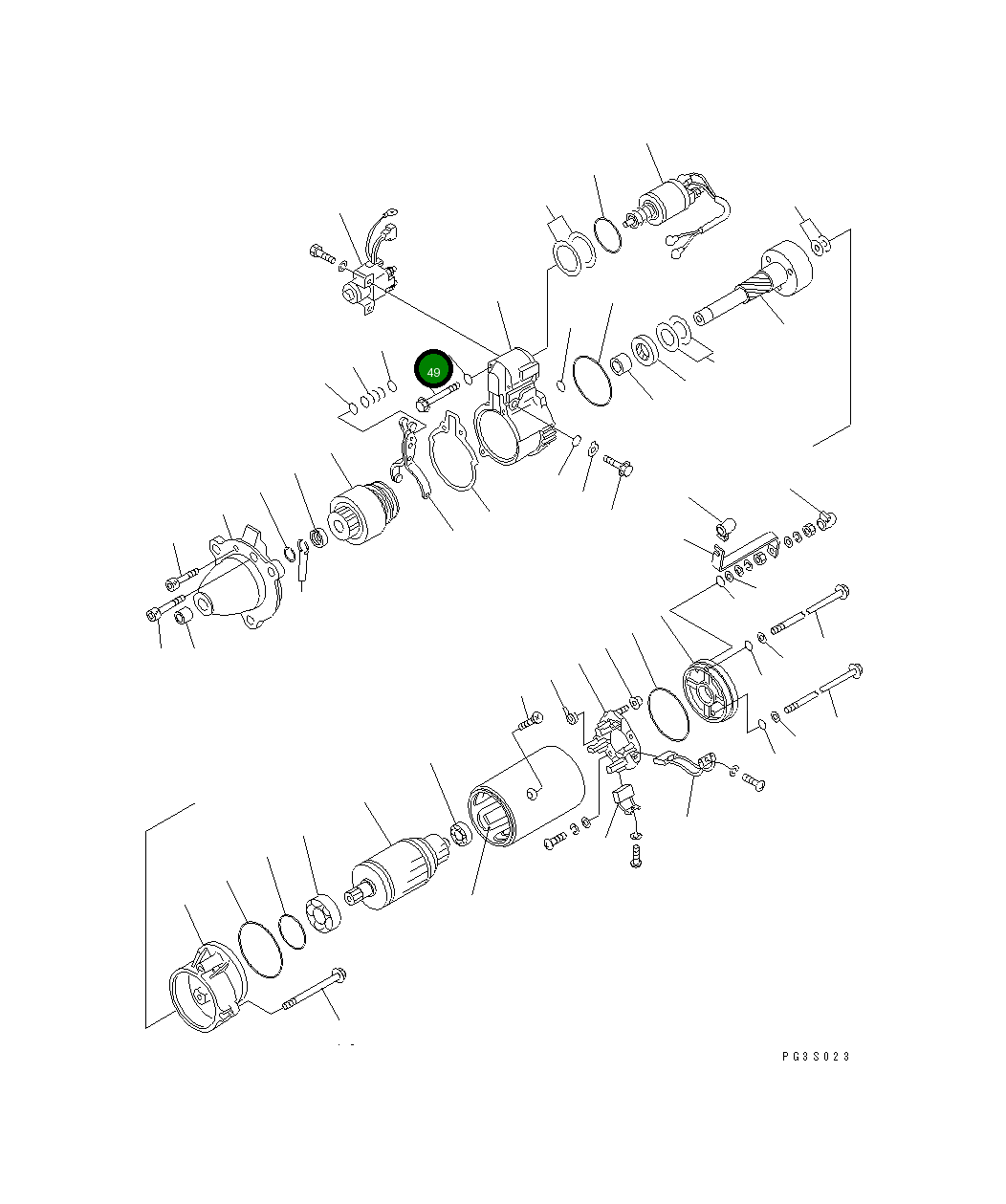 Кольцо уплотнительное (O-Ring) SD6414-02920 Komatsu