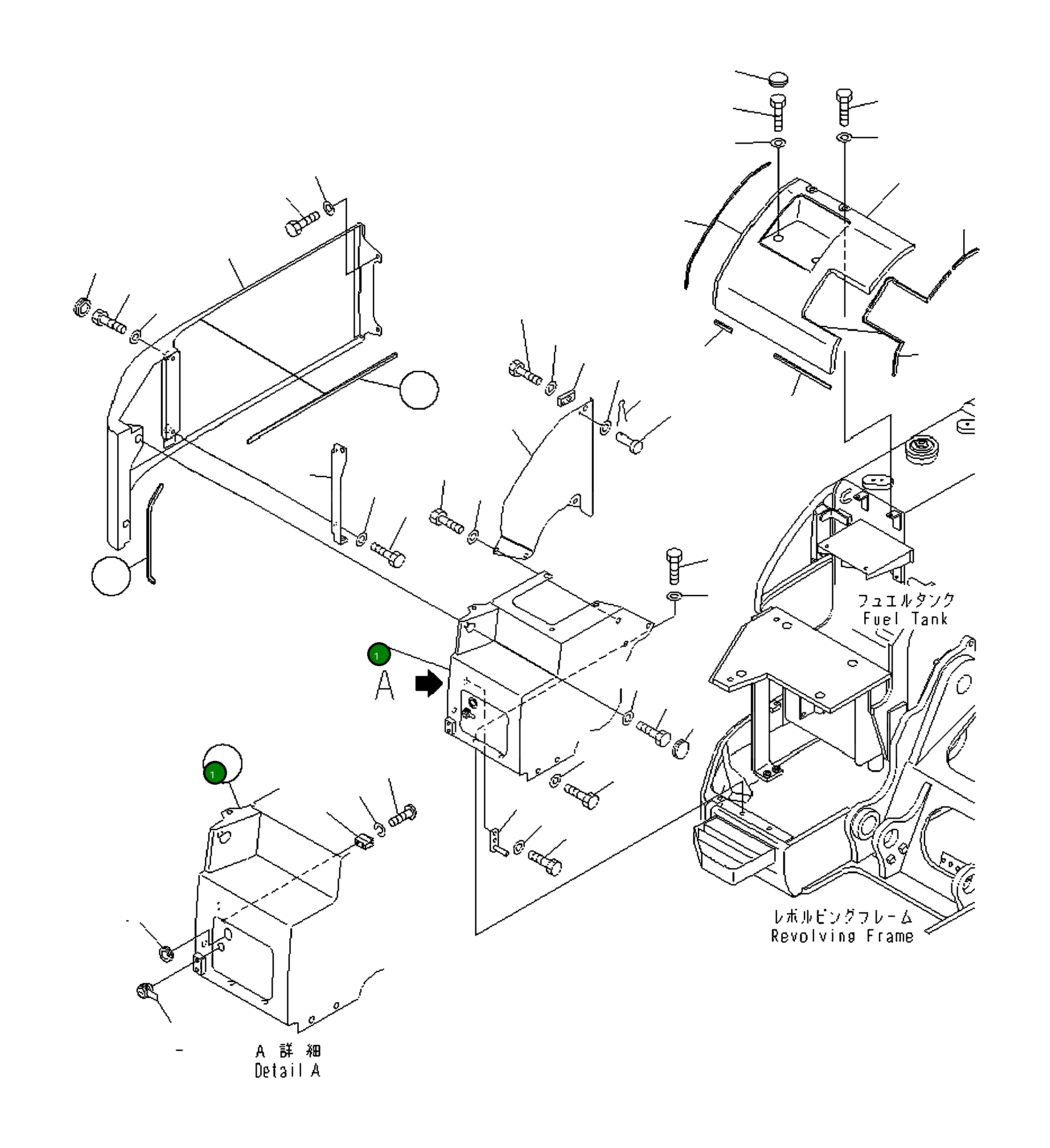 Крышка 22B-946-1524 Komatsu