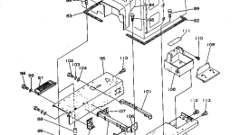 Кронштейн 175-54-26270 Komatsu