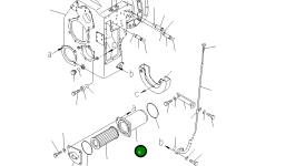 Крышка 362-15-11710 Komatsu