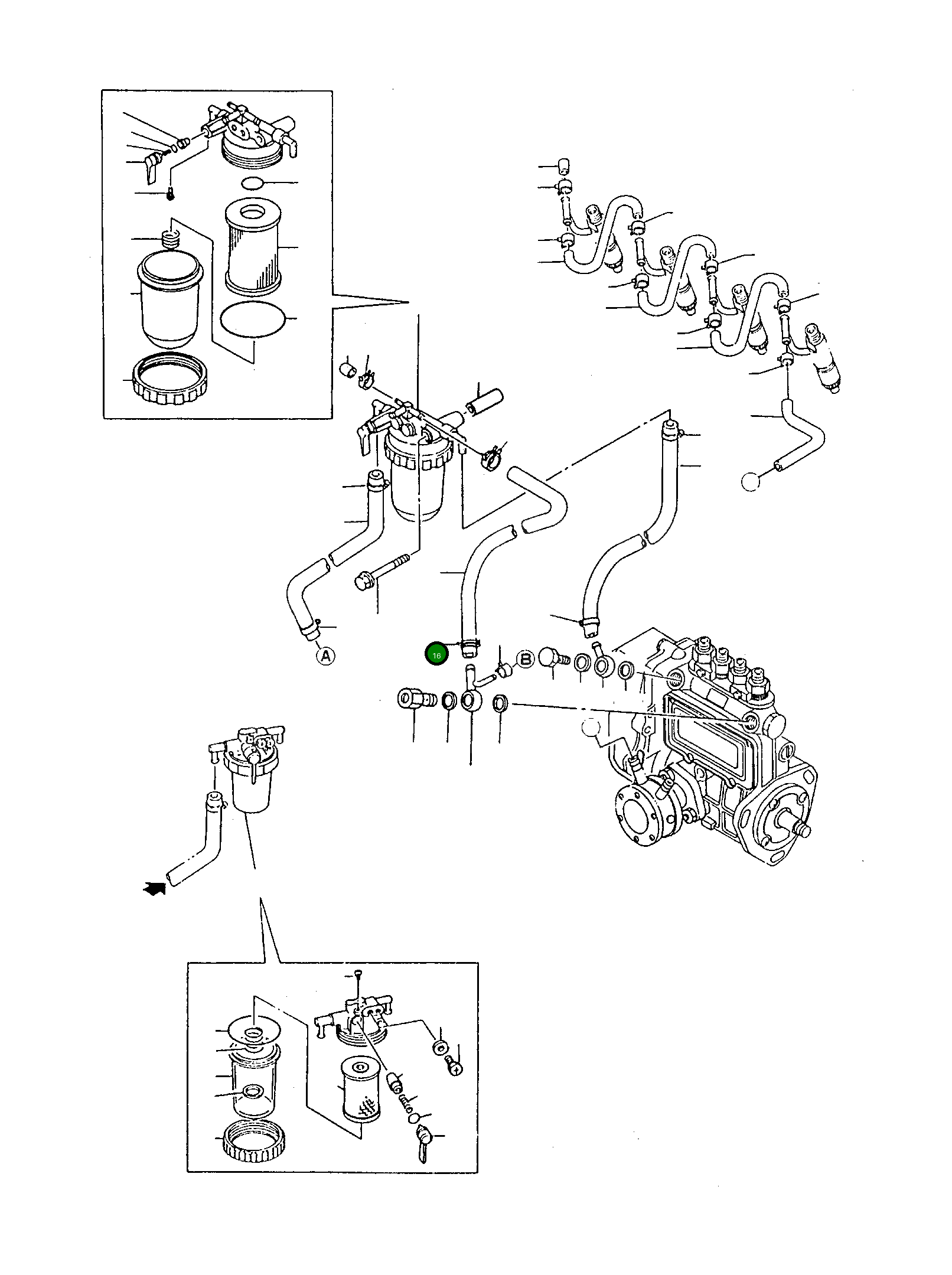 Болт YMR000595 Komatsu