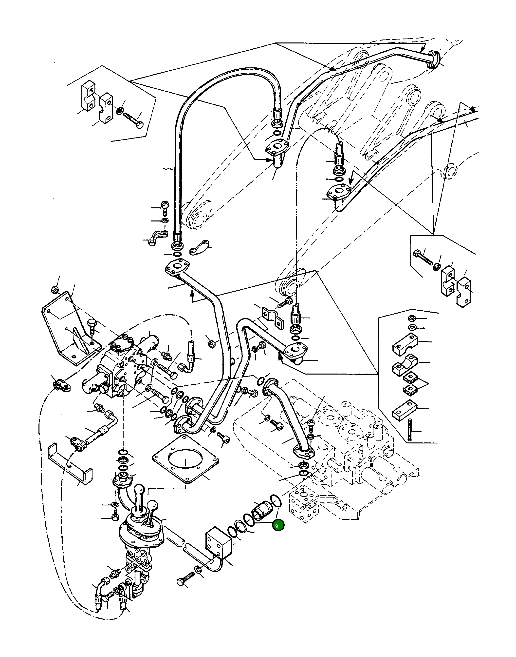 Кольцо уплотнительное (O-Ring) 4908400M1 Komatsu