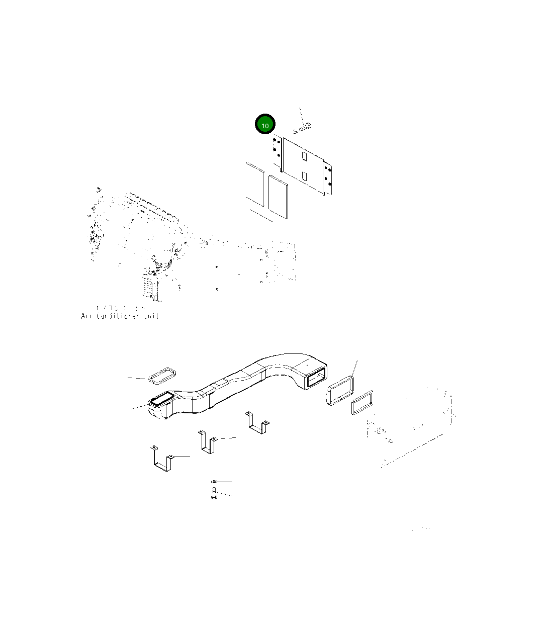 Крышка 419-54-55550 Komatsu