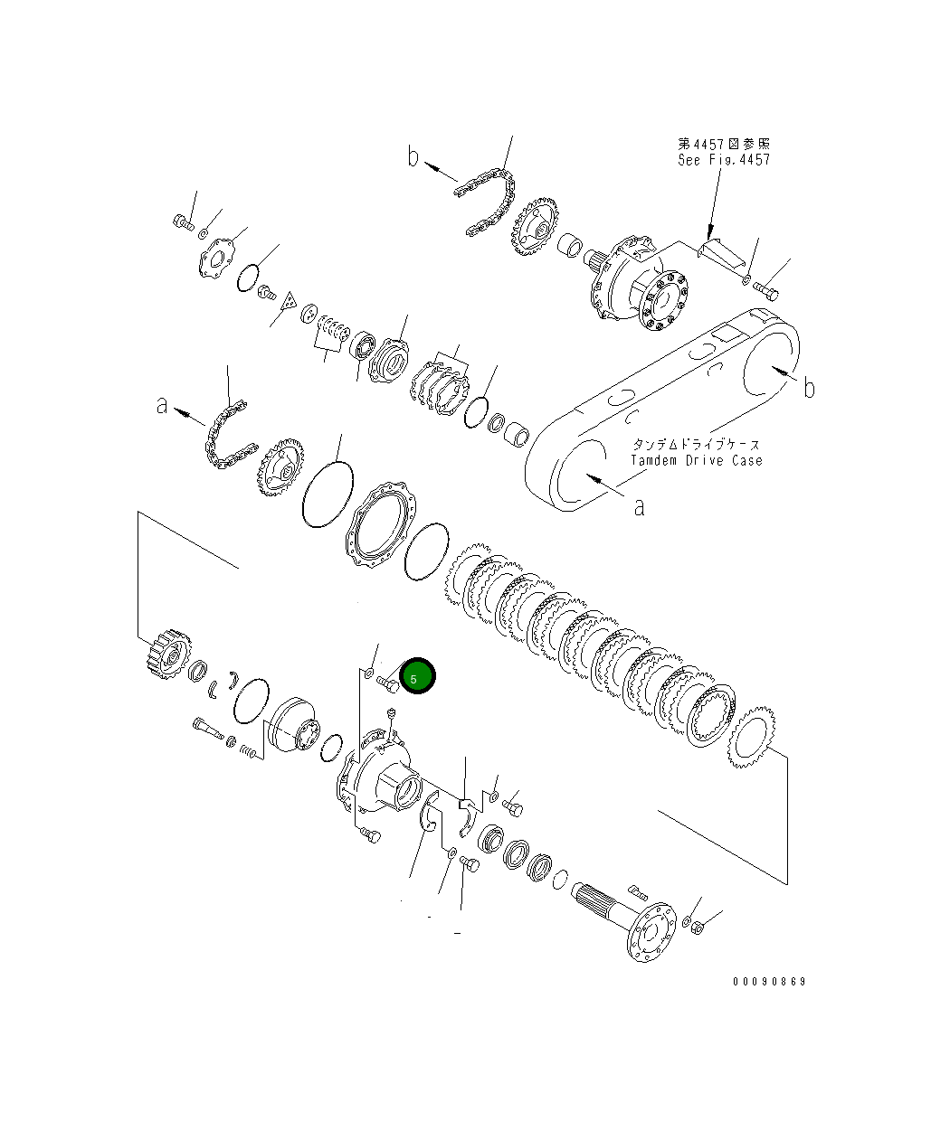 Болт 01010-B2075 Komatsu