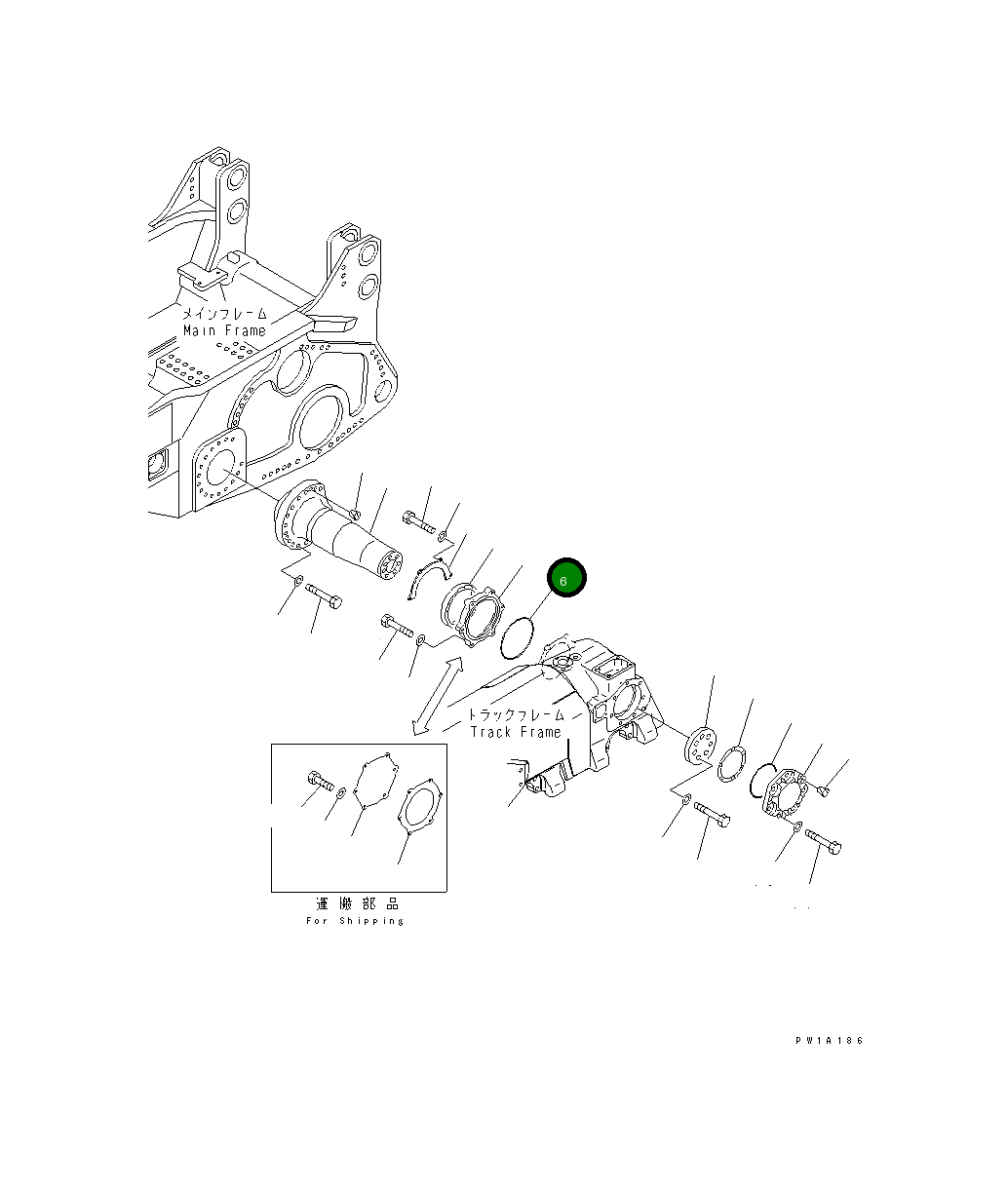 Кольцо уплотнительное (O-Ring) 07000-15385  Komatsu