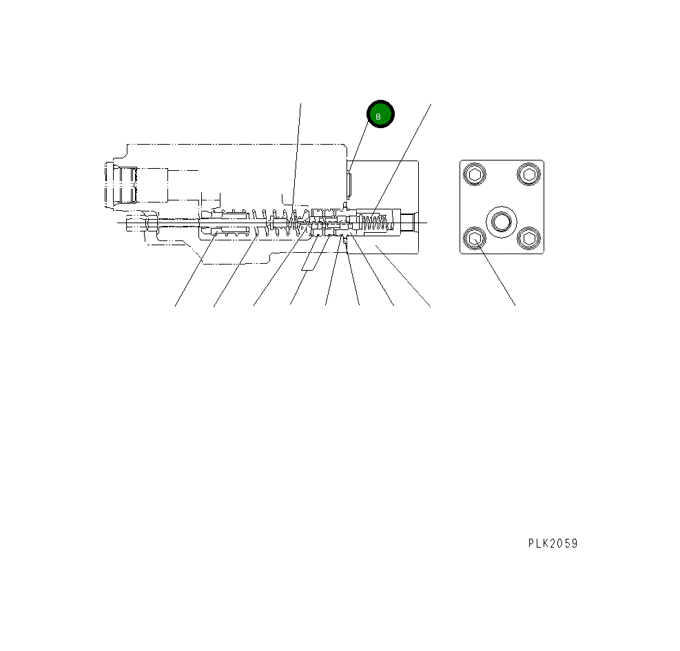 Кольцо уплотнительное (O-Ring) UC1300154006 Komatsu
