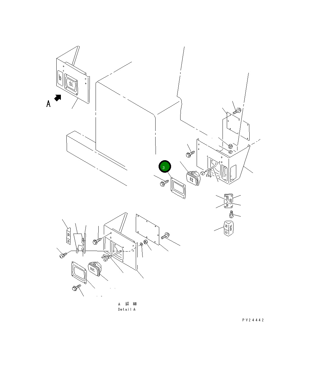 Крышка 567-06-72150 Komatsu