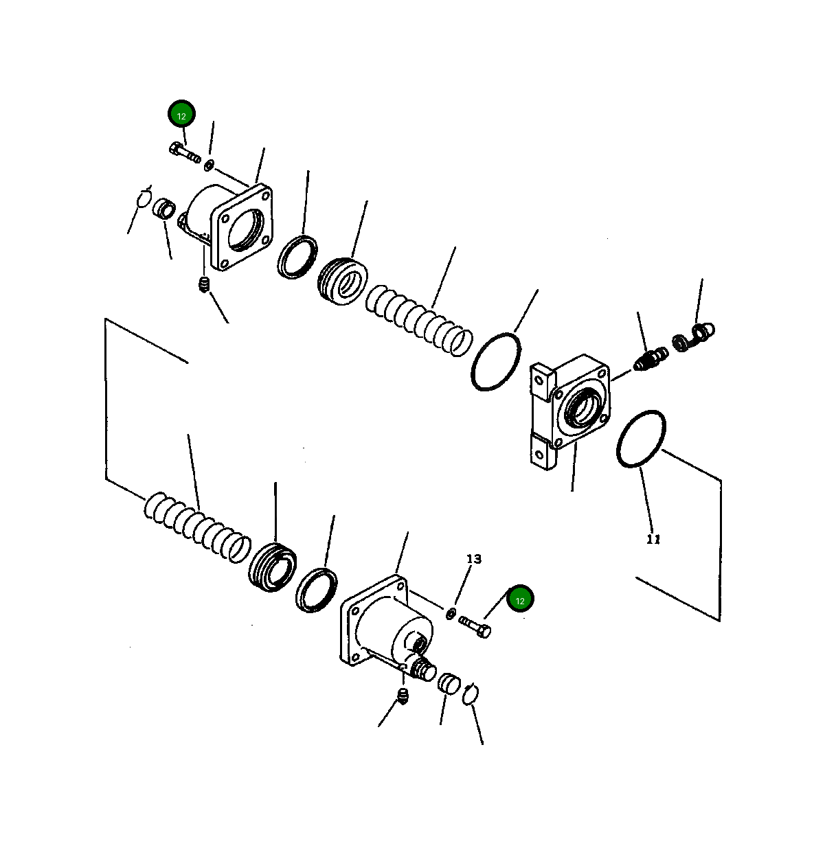 Болт 01010-81140 Komatsu