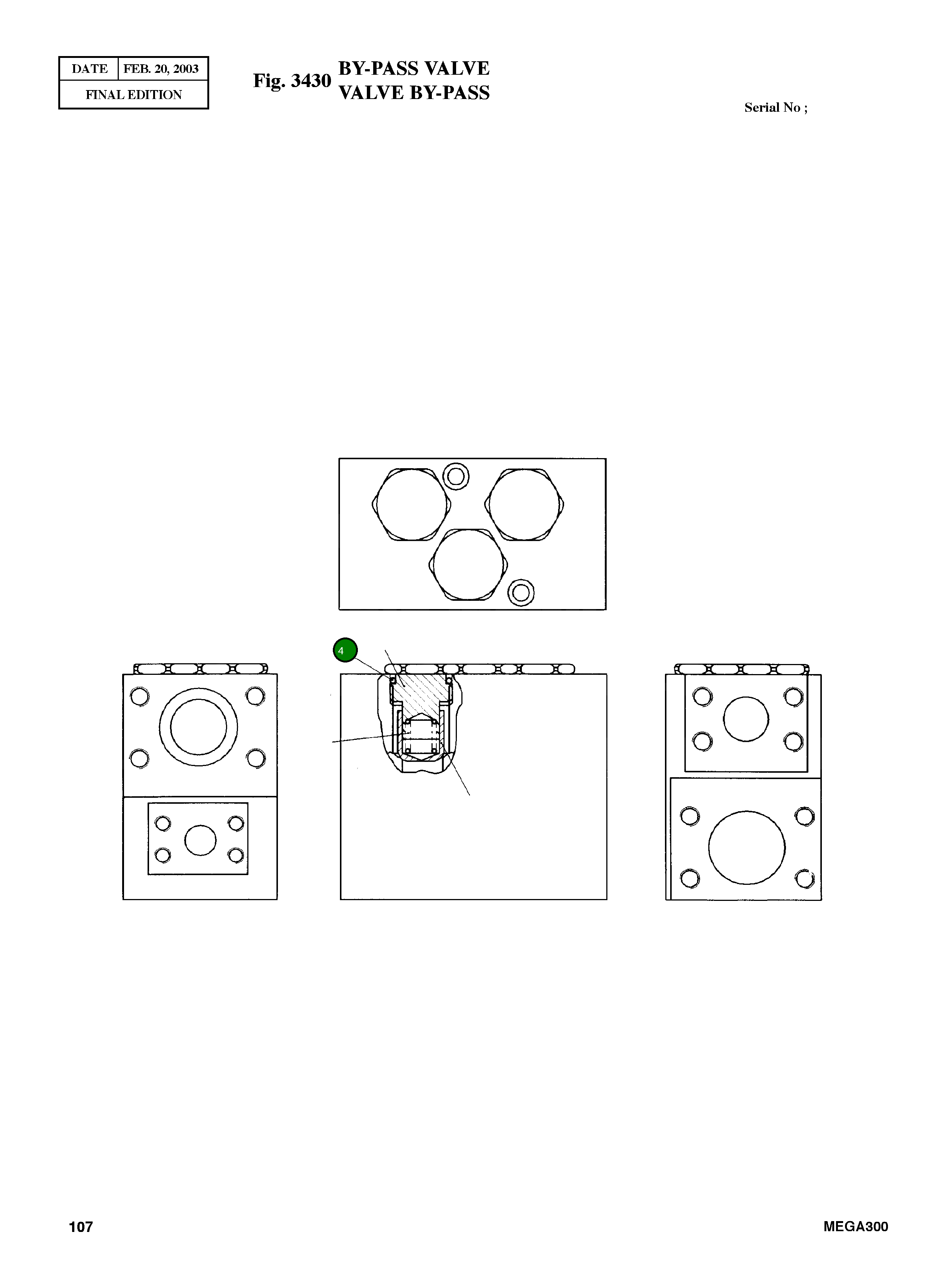 Кольцо уплотнительное (O-Ring) 139120 Komatsu