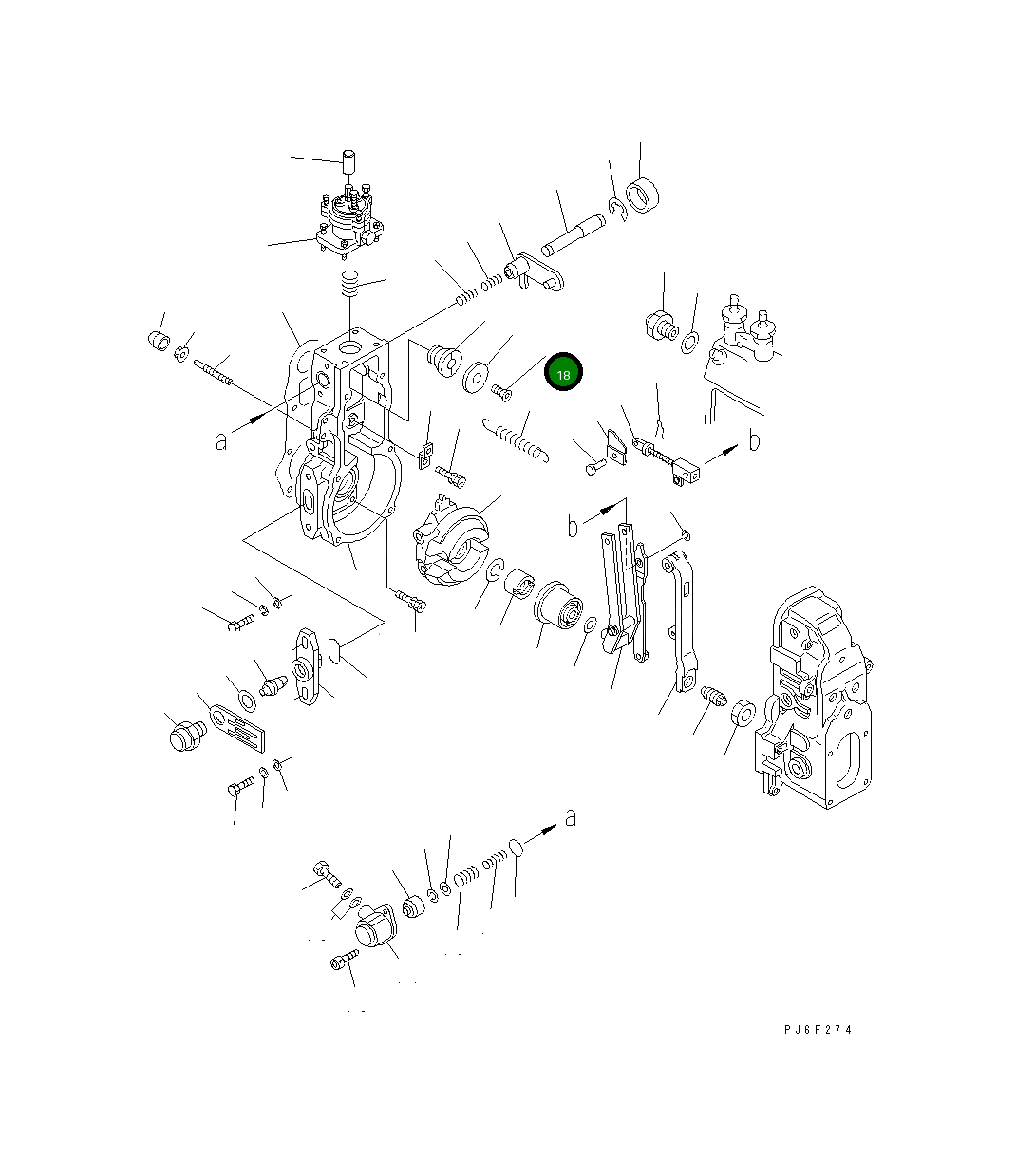 Болт DK154620-4300 Komatsu