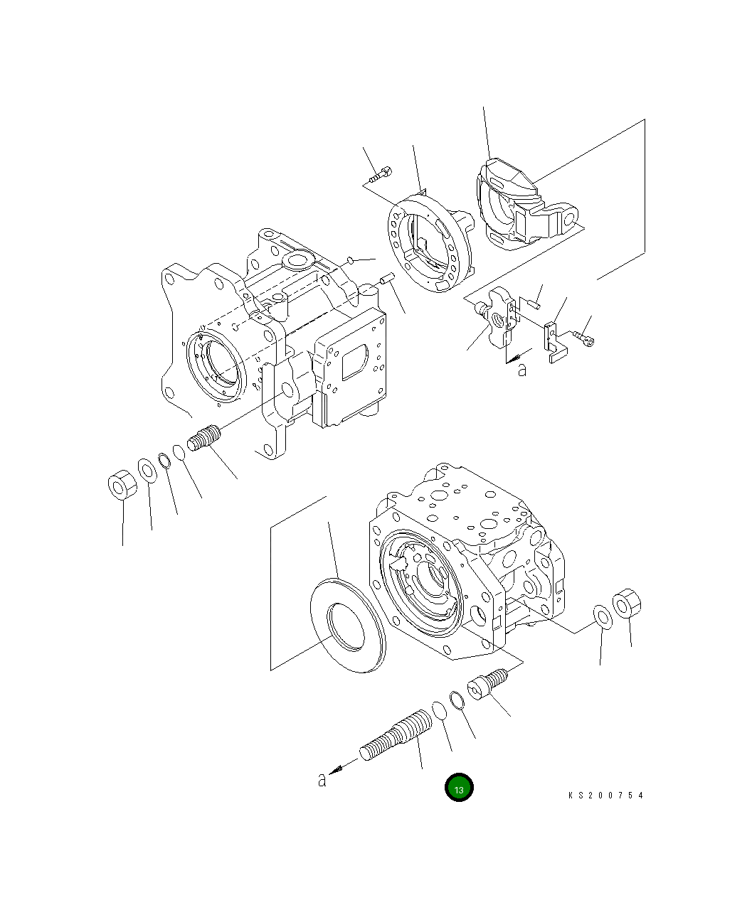 Кольцо уплотнительное (O-Ring) 07000-B3039 Komatsu