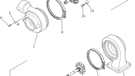 Кольцо уплотнительное (O-Ring) 07000-73095 Komatsu