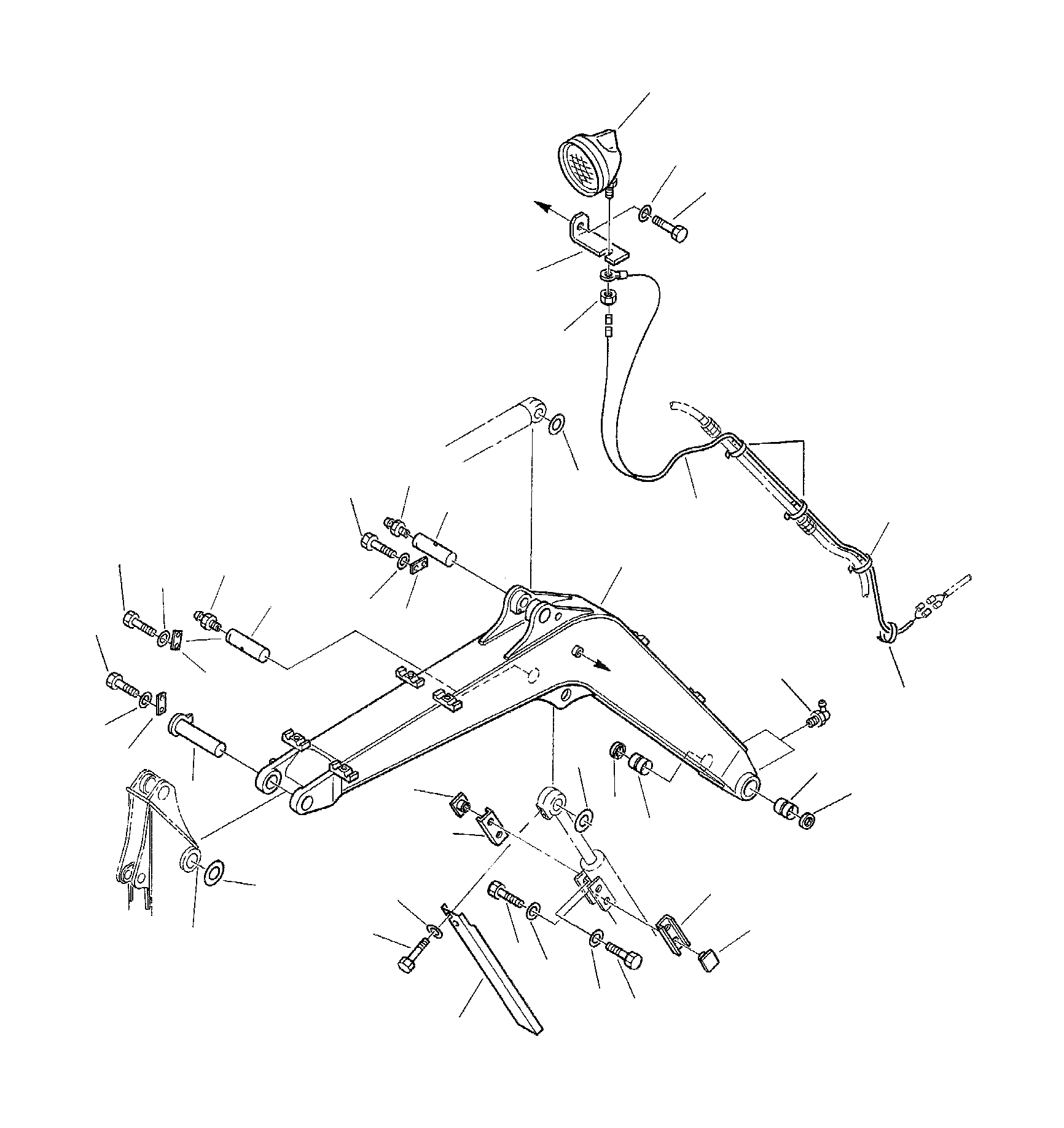 Крышка 3F3082051 Komatsu