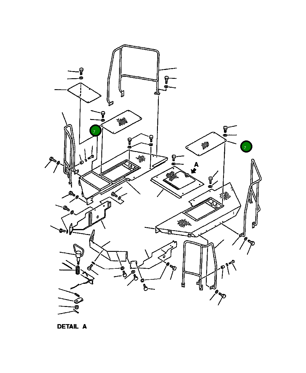 Крышка 426-54-12341 Komatsu