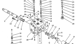 Уплотнение KB21111-50605 Komatsu