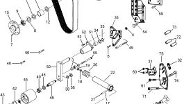 Вал 6216-64-3810 Komatsu