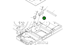 Крышка 21M-54-16741 Komatsu