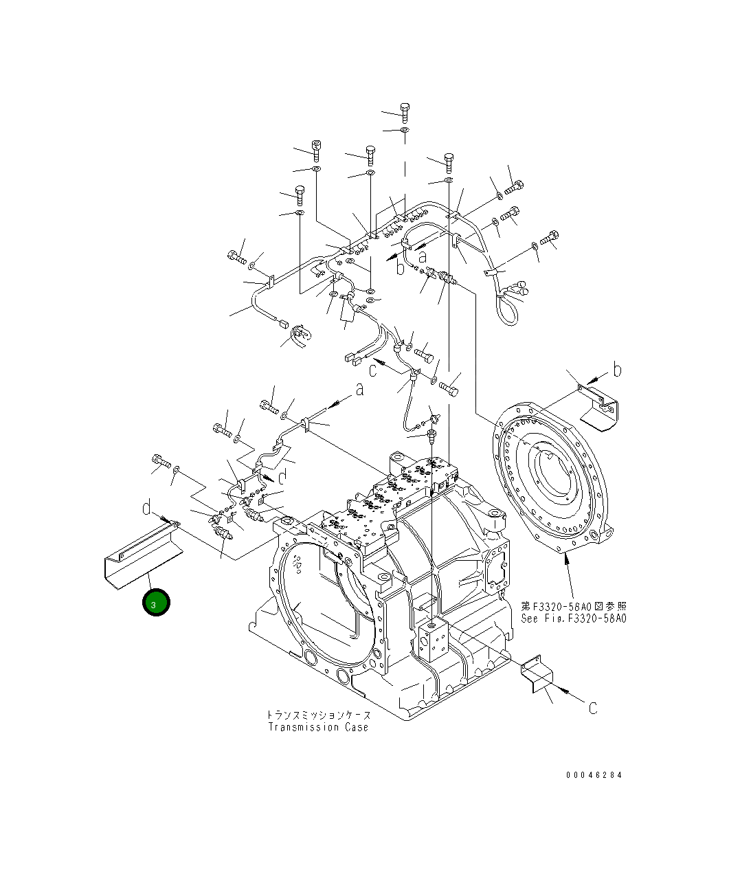 Крышка 566-15-88120 Komatsu
