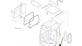 Крышка 2621-3688A Komatsu