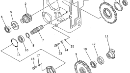 Втулка 362-15-13360 Komatsu