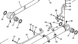 Трубка 203-63-72580 Komatsu