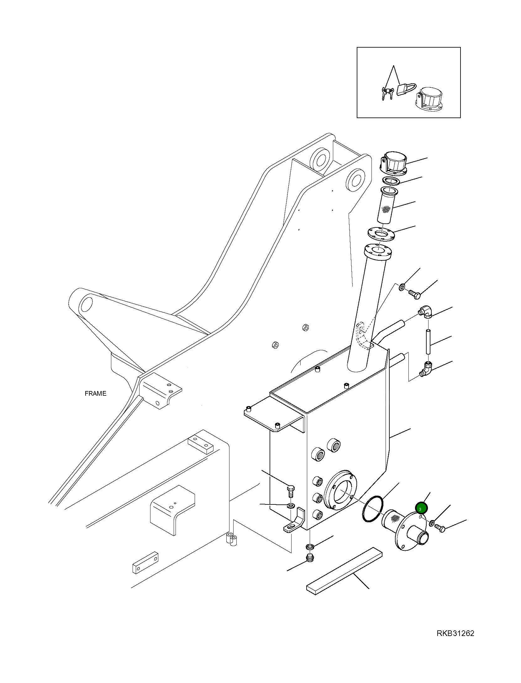 Кольцо уплотнительное (O-Ring) 21D-09-69250  Komatsu