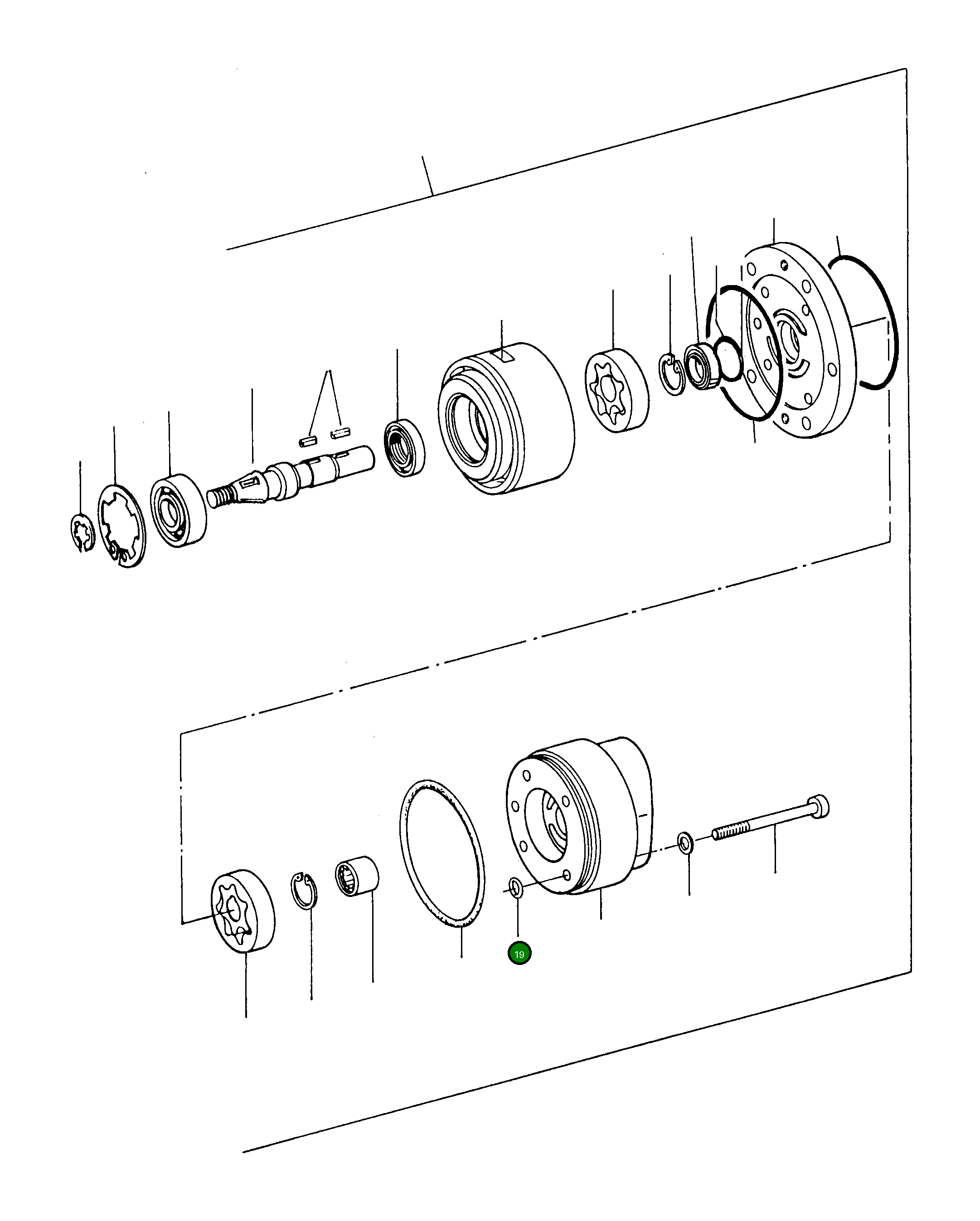 Кольцо уплотнительное (O-Ring) 1444887X1 Komatsu