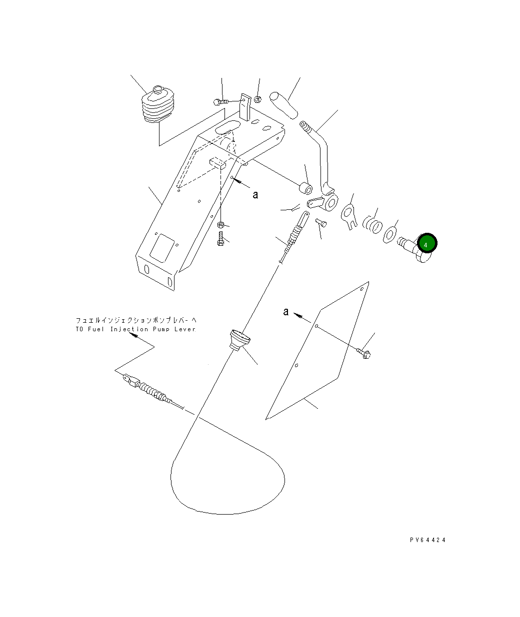 Болт 20C-43-32140 Komatsu