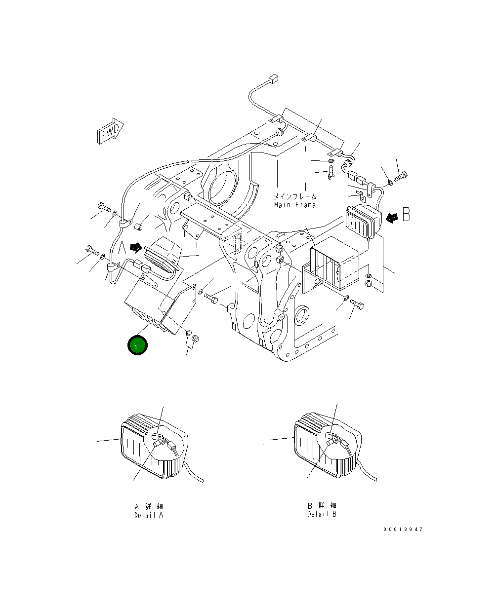 Крышка 17A-06-25361 Komatsu