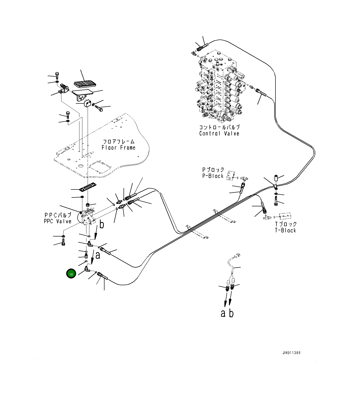 Кольцо уплотнительное (O-Ring) 0700012011 Komatsu