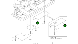 Крышка 21P-54-K5510 Komatsu