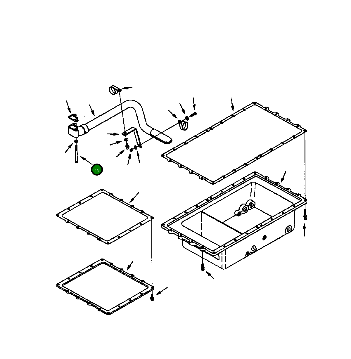 Болт 1307 882 H1 Komatsu