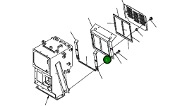 Крышка 17A-Z11-7250 Komatsu