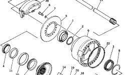 Кольцо 380-211844-1 Komatsu