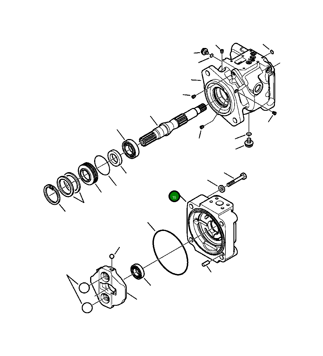 Крышка 708-1U-11512  Komatsu