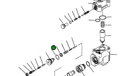 Кольцо уплотнительное (O-Ring) 07002 03634 Komatsu