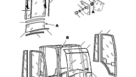 Болт 801200700 Komatsu