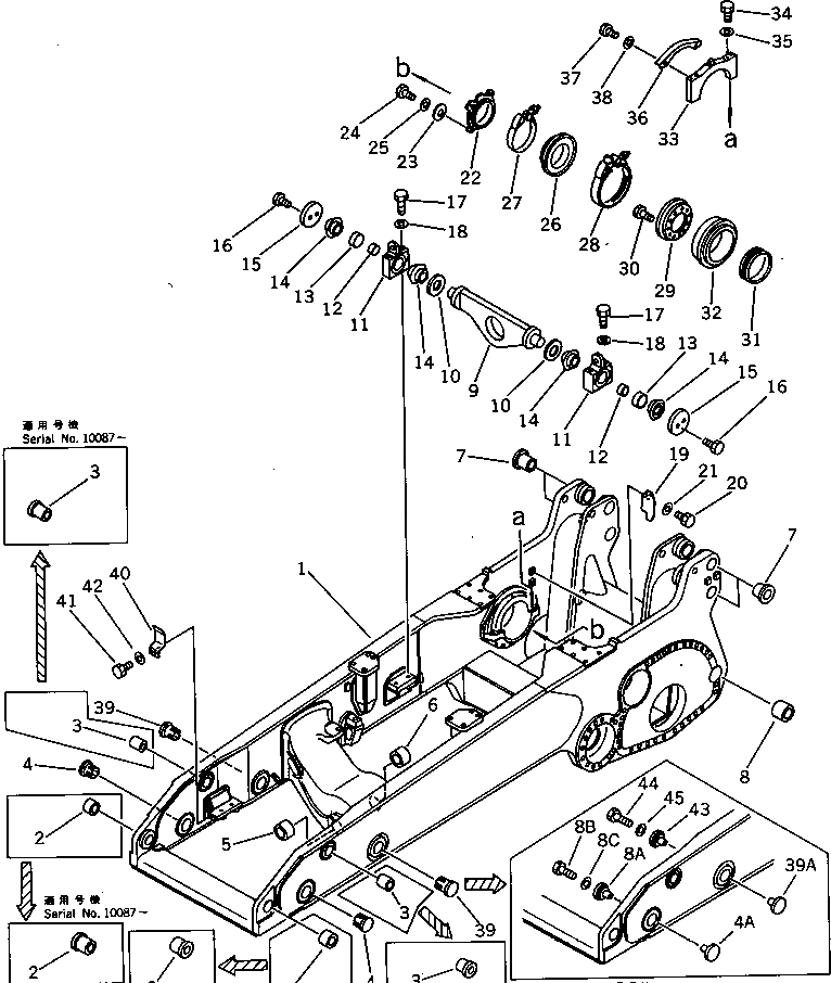 Болт 144-851-2570  Komatsu