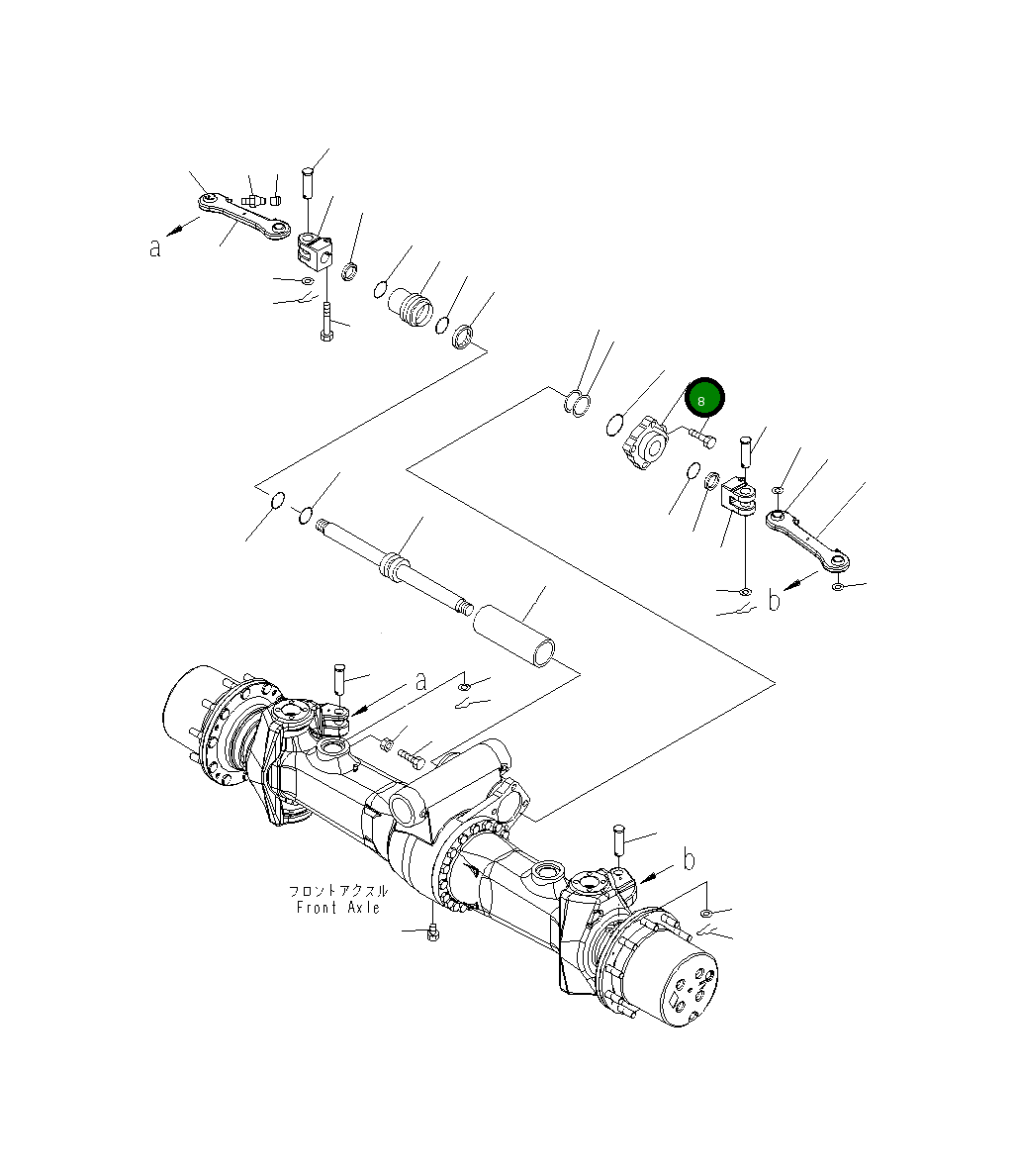 Крышка 20G-23-31160 Komatsu