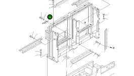 Крышка 21T-03-71180 Komatsu