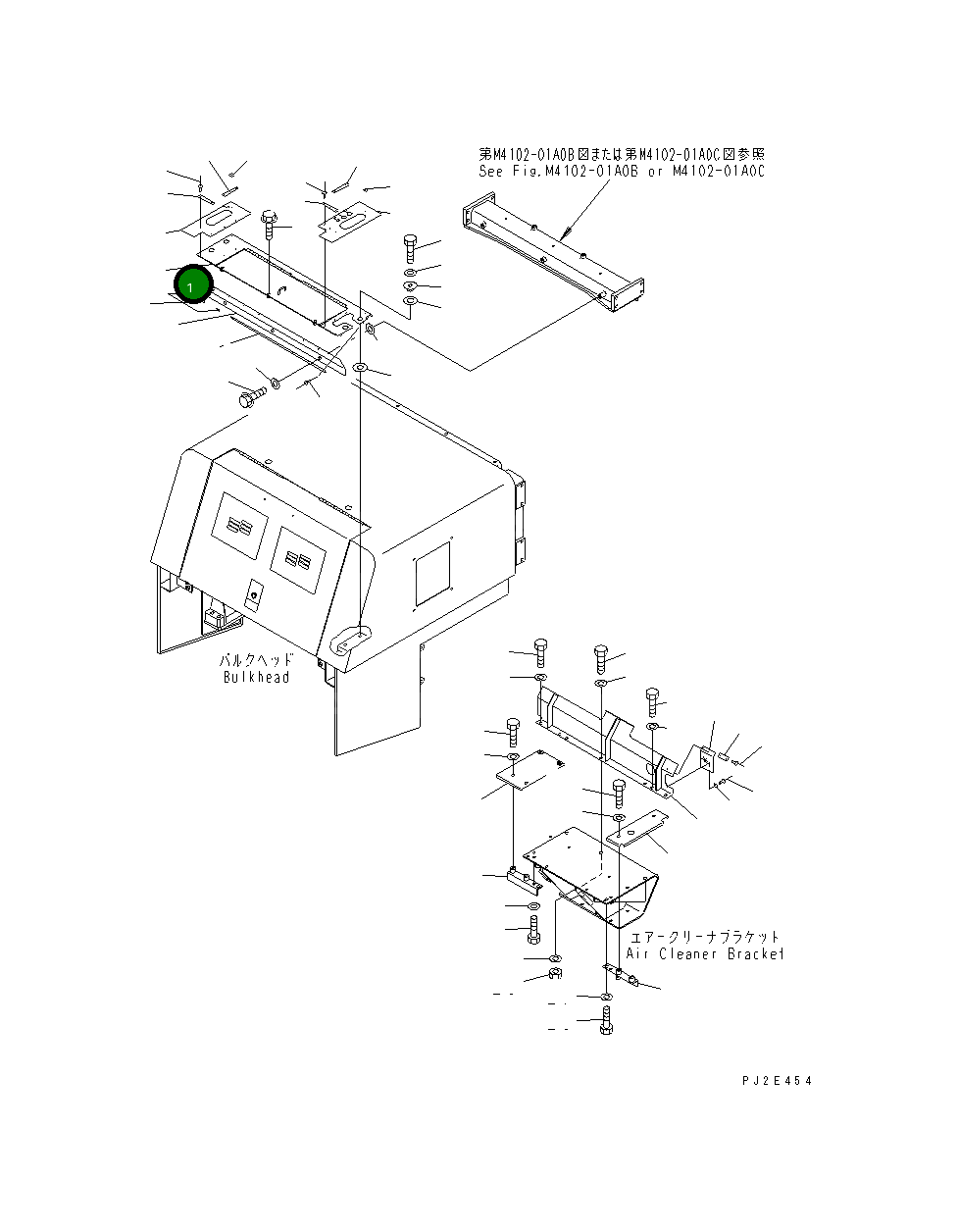 Крышка 428-54-12941 Komatsu