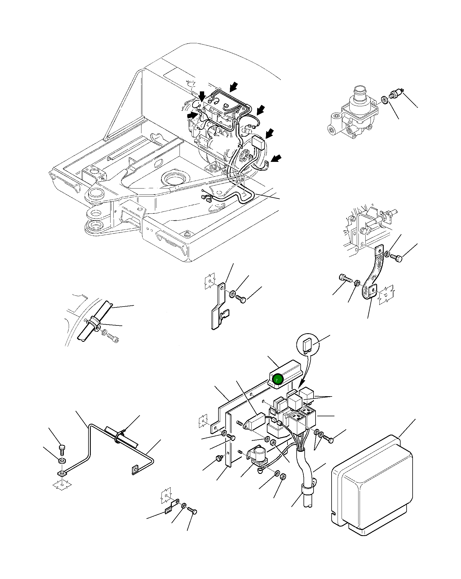 Крышка 22E-06-11580 Komatsu